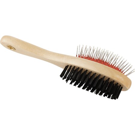 Smart Savers Plastic & Metal Bristle Pet Brush Combo 800929