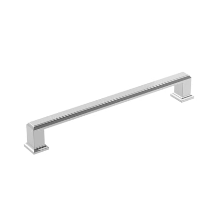 Amerock Appoint 7-9/16 in 192 mm Center-to-Center Polished Chrome Cabinet Pull BP3676126