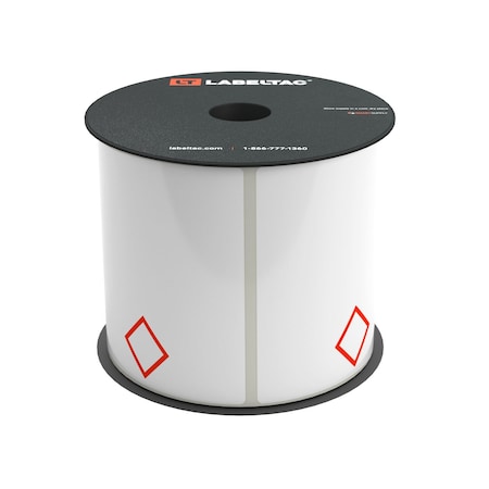 Labeltac GHS Die-Cut Labels, 4 and Pro Model 4in x 4in, 200 labels, 1 Diamond LT44GHS1-V2