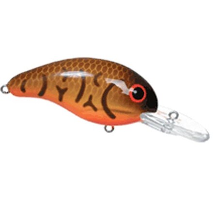 Bandit Lures Bandit Double Deep Diver, 0.25 - Crawfish-Orange Belly B300-04