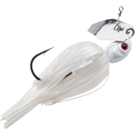 Z-Man 0.5 oz Project Z ChatterBait Jig, Pearl Ghost CB-PZ12-01