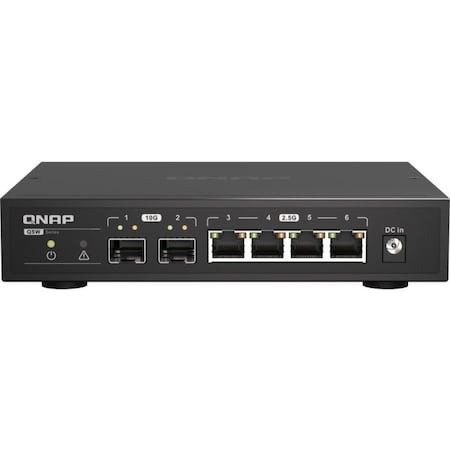 Qnap DESKTOP QSW-2104-2S-US, UNMANAGED SWITCH, 4 P QSW-2104-2S-A-US