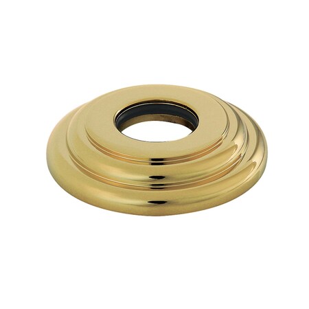 Kingston Brass Round Shower Arm Flange, Polished Brass K157F2