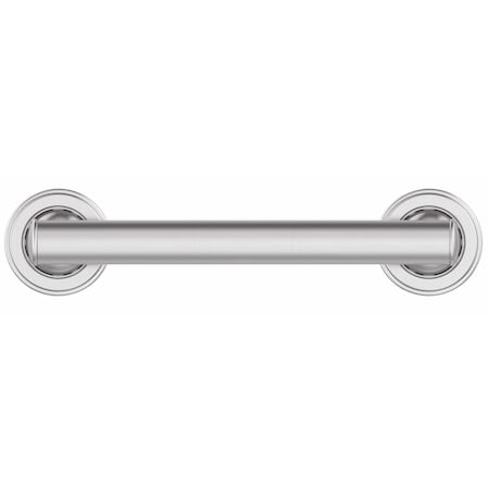 Oakbrook Collection 10.5 in. L ADA Compliant Stainless Steel Grab Bar 20317-09202