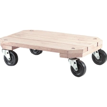 Shepherd Hardware Furniture Dolly, 360 lb, Solid Wood Platform 9854