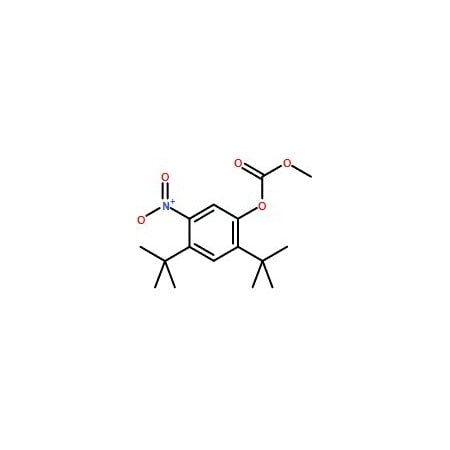 Ak Scientific 2, 4-Di-tert-butyl-5-nitrophenyl methyl carbonate (250mg), CAS 873055-55-1 Y3189-250mg