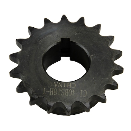 Bailey Bored to Size Sprockets: 1 1/4 Bore, 40 Chain Size, 18 Teeth TOMS40BS18 1.25