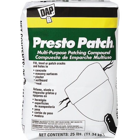 Dap Presto Patch 25 Lb. White Patching Compound 7079858552