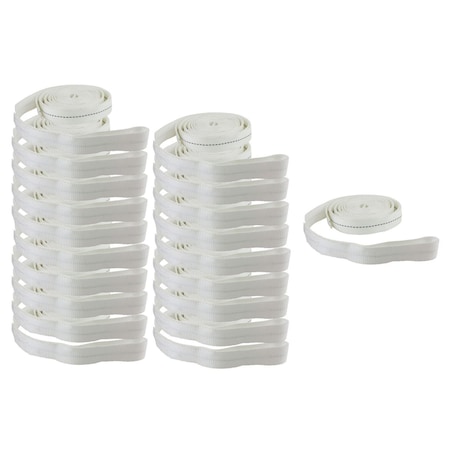 Mytee Products 1in X 15 Ft Strap with 6in Loop on one end Other end Plain, 20PK PS115-Lx20