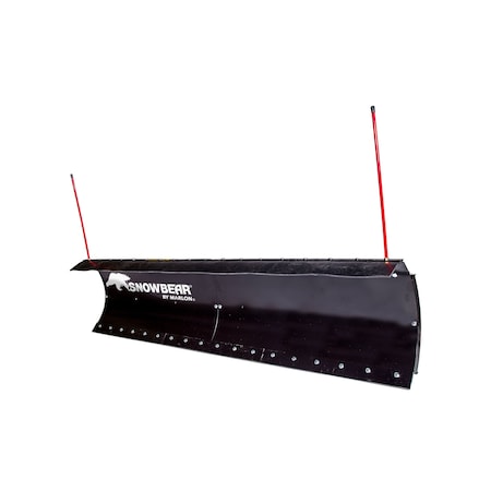 Snowbear By Marlon EVEREST 88-Inch x 22-Inch Custom-Mounted Hydraulic Snowplow EVST9022