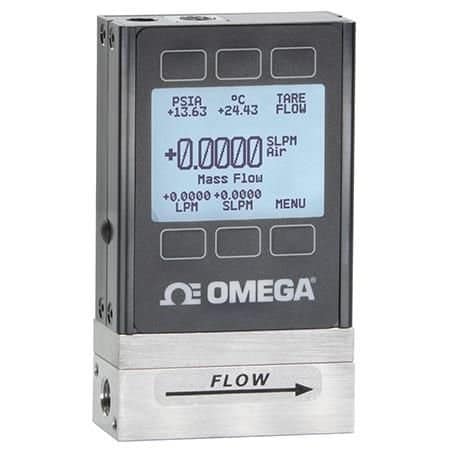 Omega 0.1 TO 20 SCCM VOLUMETRIC FLOW METER FMA-1616A-BSPP