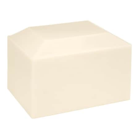 Fasttrack2Fitness Cultured Onyx Cremation Roman Adult Urn, Alabaster FA2001551