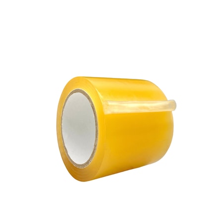 Wod Tape PVC, Clear, 4 inch (96mm) W., 6 mil Thickness, 12 PK WOD VTC366-04000-12-36-CLE