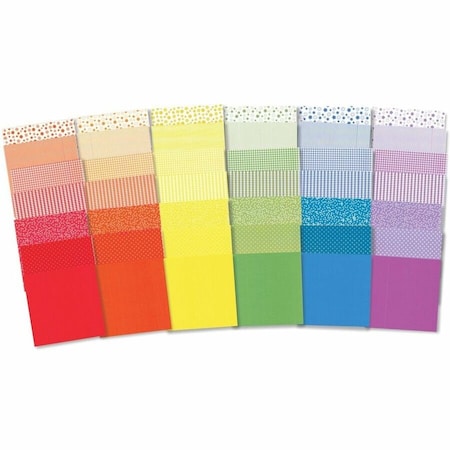 Roylco Economy Origami Paper, 6" x 6", 72 Sheets Per Pack, PK3 15204