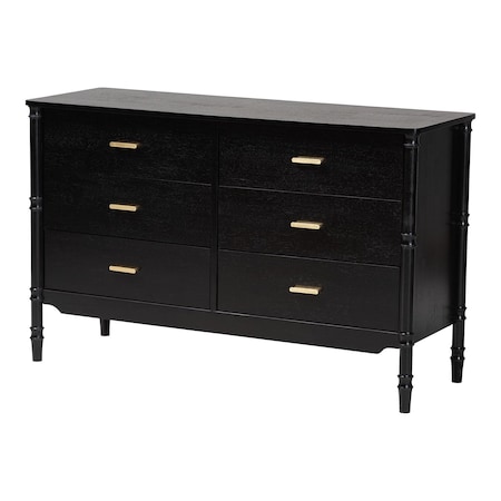 Baxton Studio Marisela Dresser, Bamboo-Inspired 260-14264-ZORO