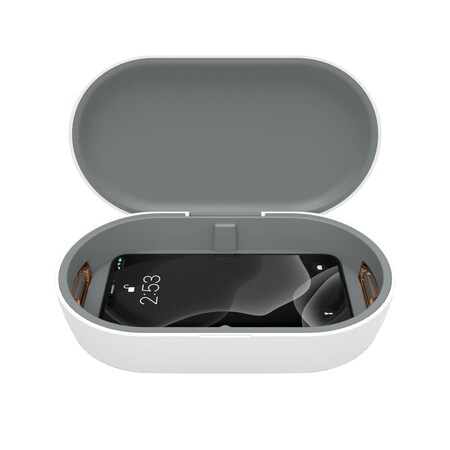 Adam Elements OMNIA UVC Plus Ozone Sterilizer Box with Fast Wireless Charger APAADUVCPWH