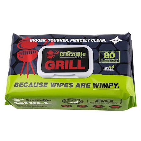 Crocodile Cloth GRILL CLOTH  15X10 IN., 80PK 6600