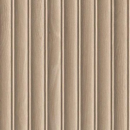 Ackland Sample Striara Tannin Concave Fluted Wood Look Matte Ceramic Wall Tile AKNPTSTRTANN16X48M-SM