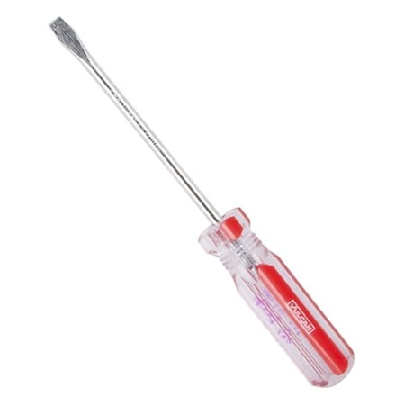 Vulcan Screwdriver, 3/16 in Drive, Slotted Drive, 7 in OAL, 4 in L Shank, Plastic Handle TB-SD02