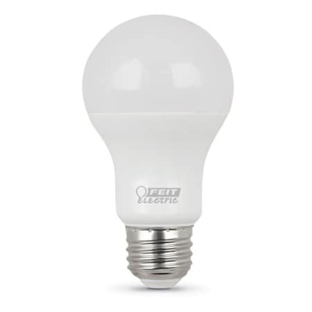 Feit Electric LED Lamp, General Purpose, A19 Lamp, 40 W Equivalent, E26 Lamp Base, White A450/827/10KLED/4