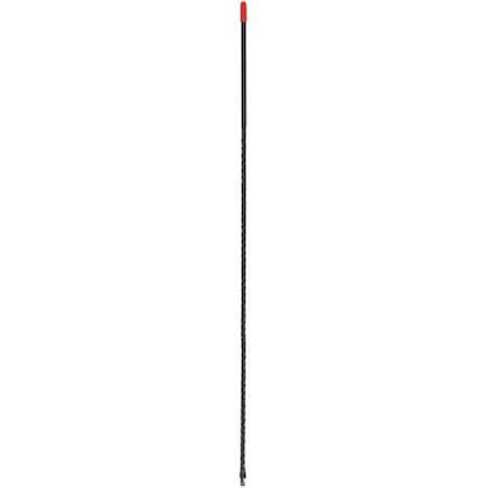 Procomm 4 ft. Fiberglass Cable Antenna, Black, 4PK FR4-BX