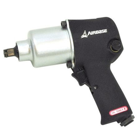 Airbase By Emax Compressor 0.5 in. Industrial Drive 500 ft. Twin Hammer Air Impact Wrench EATIW05S1P