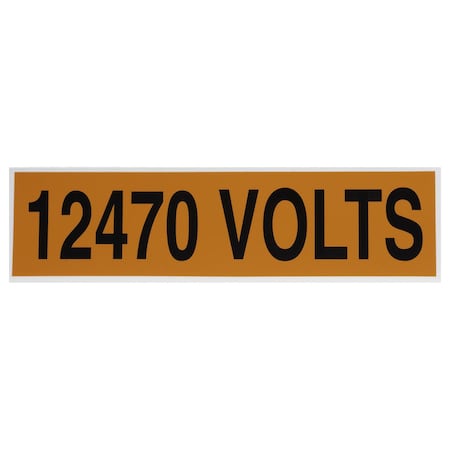 Nsi Voltage Markers 12470 Volts VM-A-25