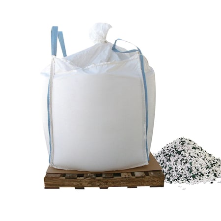 Bare Ground Winter Bare Ground Solutions 1000lb Skidded Supersack of Bare Ground Calcium Chloride Pellets w/ Traction Granules CCPSG-1000