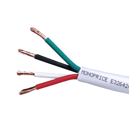 Monoprice Cl3 Rated 4, Conduct Speaker Wire, 1000ft. 16077
