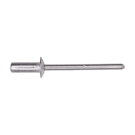 Auveco Toyota Specialty Rivet 5/32in Diameter 1/16in-1/4in Grip Aluminum, 50PK 20383