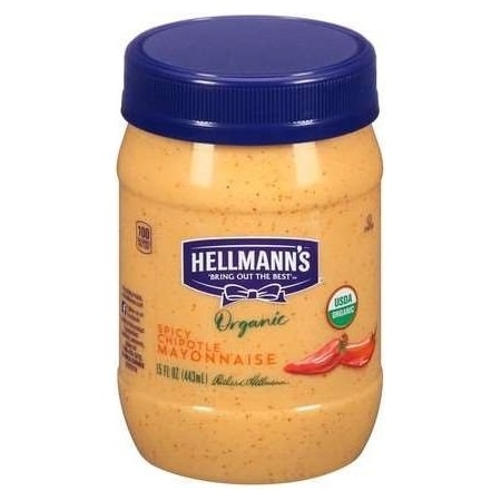Hellmanns Organic Chipotle Mayonnaise, 15 Fluid Ounce, 6PK 84157260