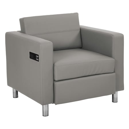 Office Star Products Atlantic Chair, Steel ATL51-R112