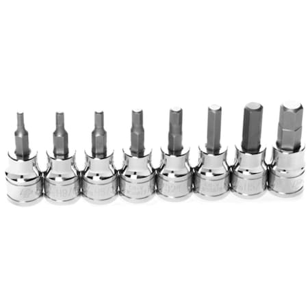 Perform Tool W38870 0.38 In. Drive Sae Hex Bit Set PTL-W38870