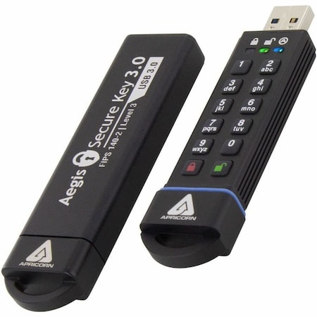 Apricorn HARDWARE ENCRYPTED SECURE USB 3.0 MEMORY KEY ASK3-2TB