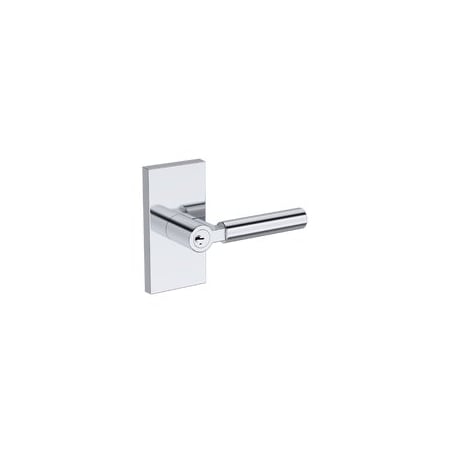Baldwin Residential Door Levers Keyed Entry Reversible Bright Chrome ENLKFCFR260SMC
