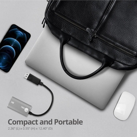 Siig DISPLAYPORT 1.4 TO HDMI ADAPTER -8K CB-DP2611-S1