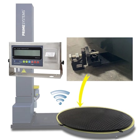 Prime Systems BizAutom Round Weighing Scale - Precision Platform for Industrial Use PI-II