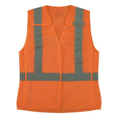 Ergodyne Hi-Vis Vest, S, 27 " L, Orange 22452