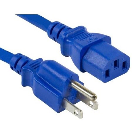 Enet 5-15P To C13 4Ft Blue Power Cord N515-C13-BL-4F-ENC