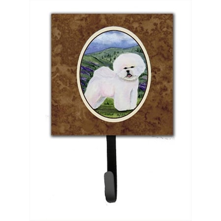 Carolines Treasures Bichon Frise Leash Holder Or Key Hook SS8025SH4