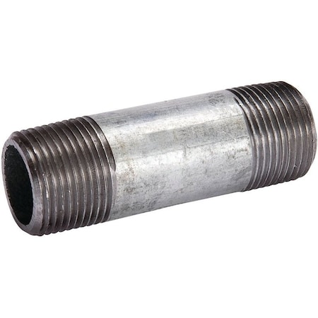 Smith-Cooper 84NI4 Series 84NI4030040C Pipe Nipple, 3 in, Butt Weld, Carbon Steel, SCH 40 Schedule, 4 in L 570-040BC
