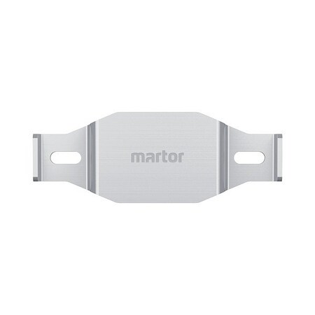 Martor Bracket Holster, Silver, Stainless Steel, 0 Pockets 9962.06