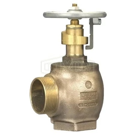 Dixon Adjustable Global Pressure Restricting Angle Valve with Aluminum Hand wheel, 1-1/2 x 1-1/2 in Nomina AVAPR150F