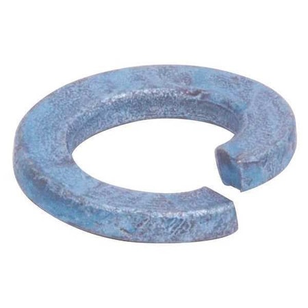 Keep-Fill Hex Nut, M3-.5, Steel, Class 8, Blue Phosphate, 2.3 mm Ht, 100 PK UST194156