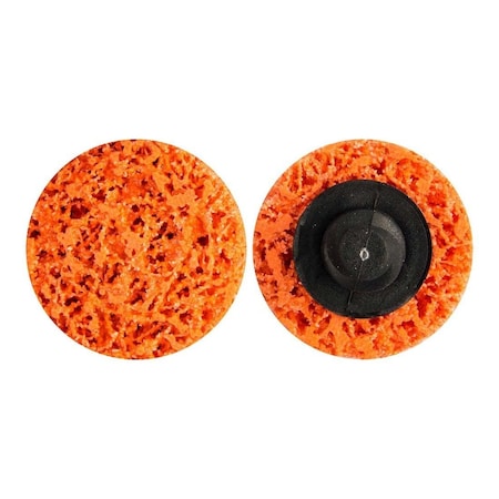 Norton Co Quick-Change Disc: Type III, 1 in Disc Dia, Ceramic Alumina, Non-Woven 66623313919