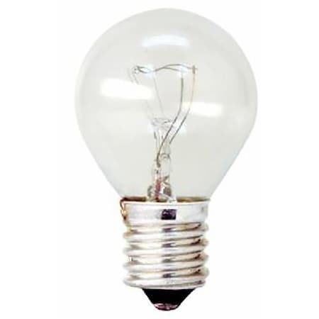 Ge Appliance Light Bulb, 40 W, S11 Lamp, E17 Intermediate Lamp Base, 440 Lumens, 500 hr Average Life 35156
