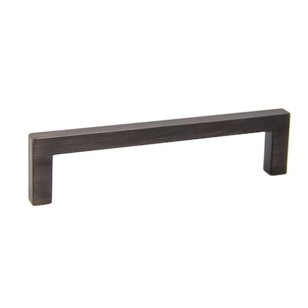 Pride Industrial 5-1/2in Modern Square Cabinet Pull with 5in Center to Center Oil Rubbed Bronze Finish P8722710B