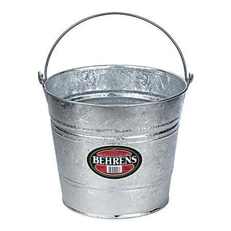 Behrens 1214 14 Quart Hot Dipped Pail BE12070