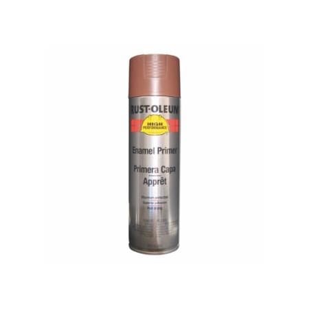 Rust-Oleum High Performance V2100 System Enamel Aerosol, 15 oz Can, Red, Primer, 6PK 647-V2169838