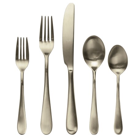 Mepra Natura Ice Champagne Flatware  Set - 5 Pcs. 103422005IC